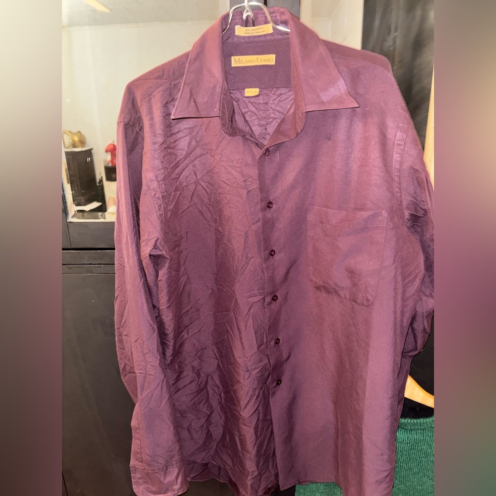 Milano Uomo Rich Purple Shirt